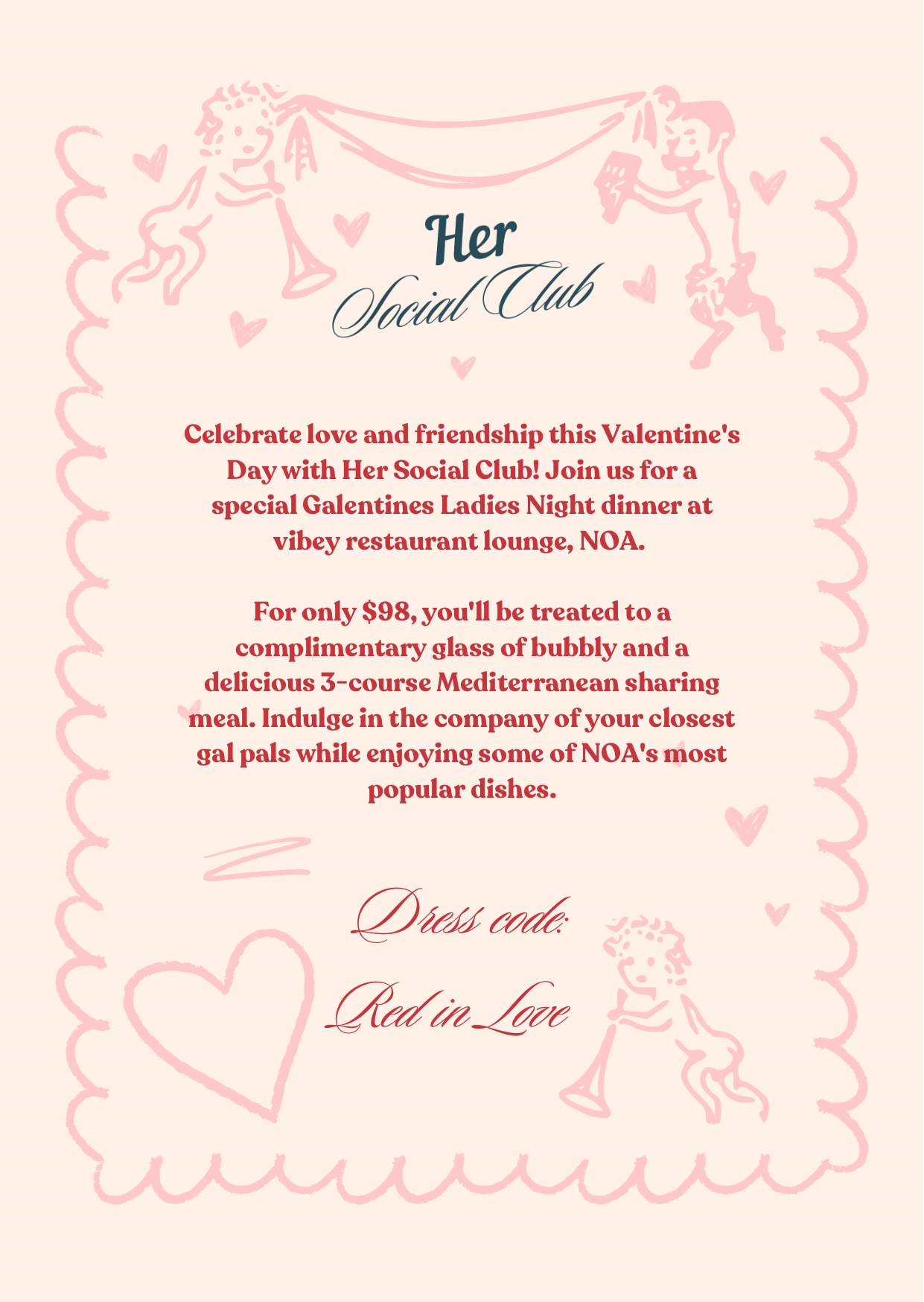 Galentine’s Girls Night