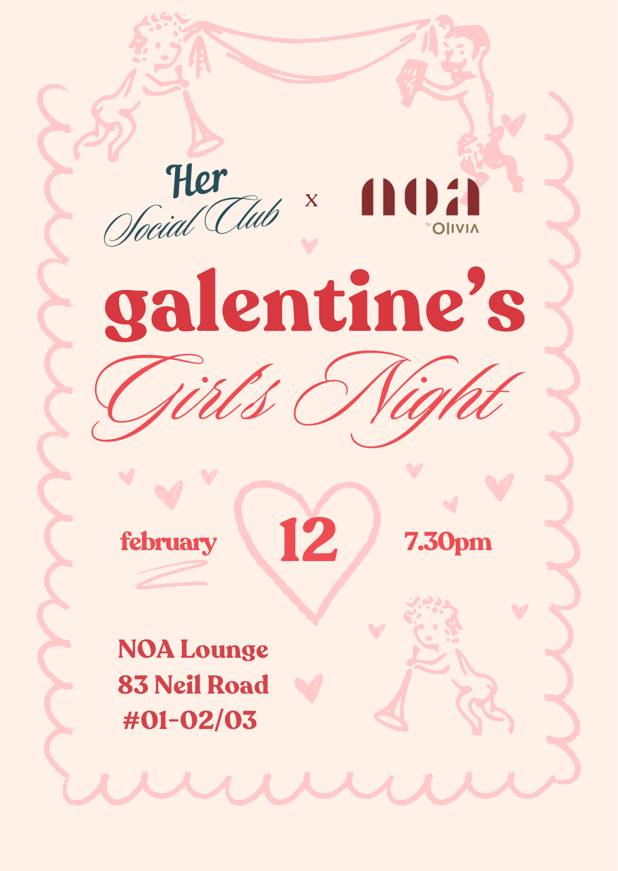 Galentine’s Girls Night